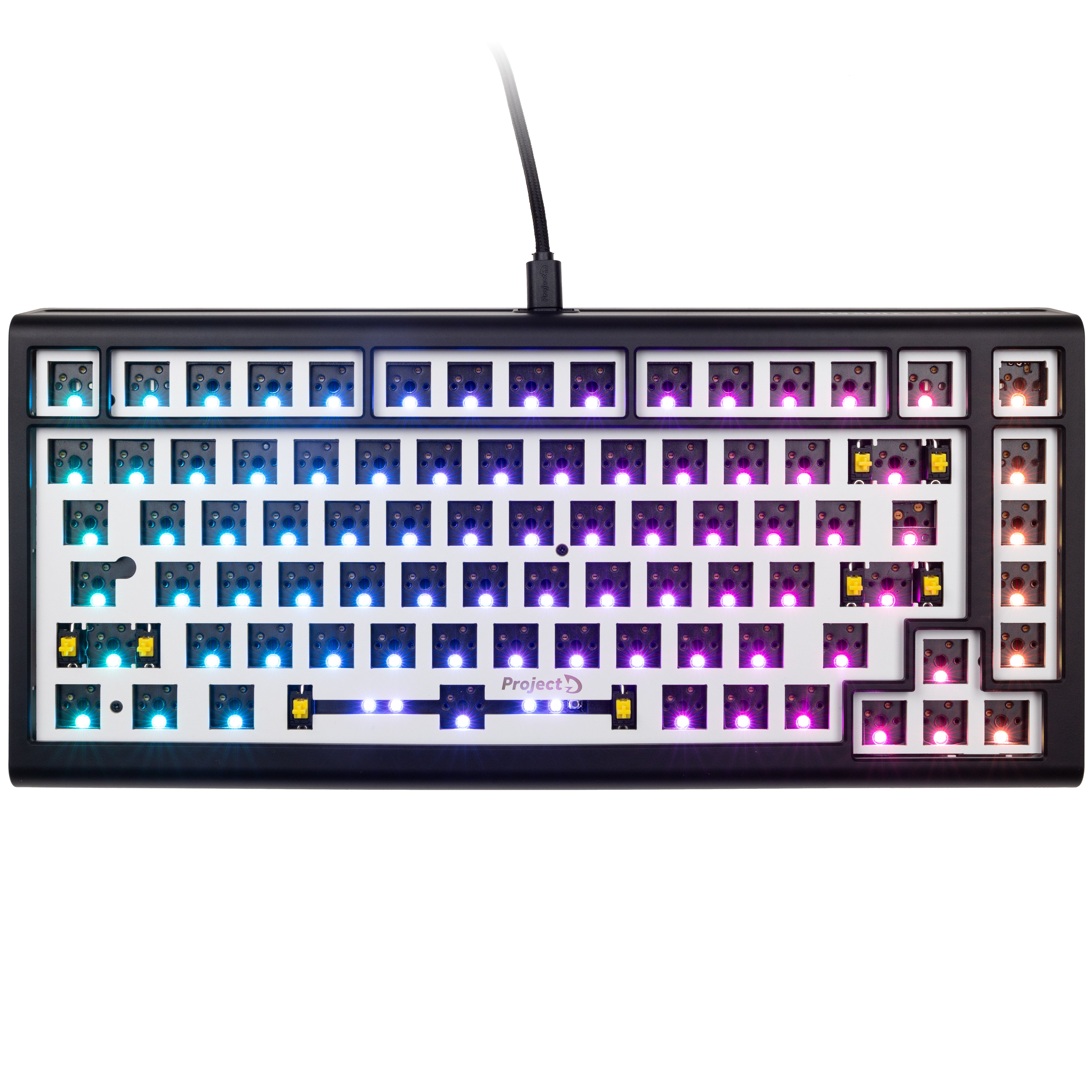 Ducky Tinker 75 Barebone Gaming-Tastatur, RGB - schwarz (ANSI)