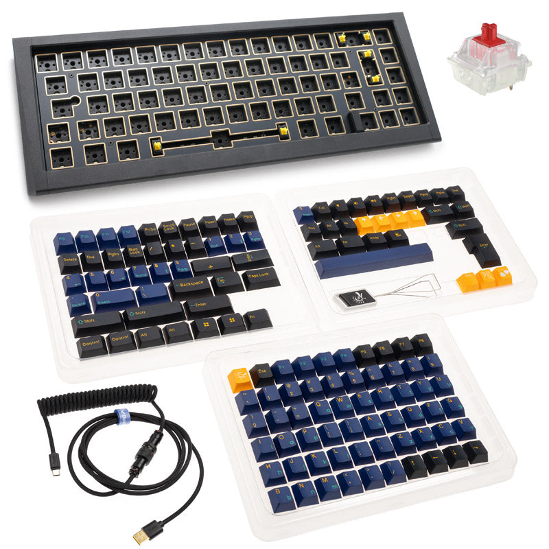 Ducky Outlaw 65 Gaming Tastatur, Barebone - schwarz (ANSI)