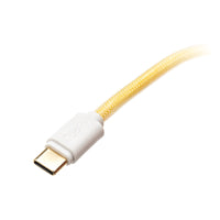 Ducky Premicord Afterglow Coiled Cable, USB Typ C auf Typ A - 1,8m