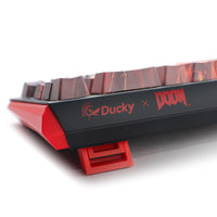 Ducky x Doom One 3 SF Gaming Tastatur, RGB LED - MX-Speed-Silver