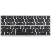 AXAGON HMC-KB USB-C Tastatur, microSD/SD, 3x USB-A 3.0, HDMI 4K/60Hz, PD 100W, Audio - DE Layout