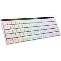 ASUS ROG Falchion RX Low Profile Gaming Tastatur, RX RED - weiß, silber