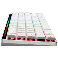 ASUS ROG Falchion RX Low Profile Gaming Tastatur, RX RED - weiß, silber