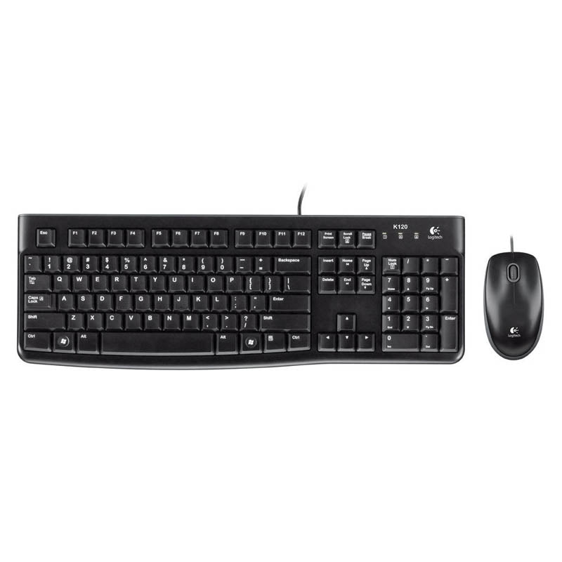 Logitech MK120 Desktop - schwarz