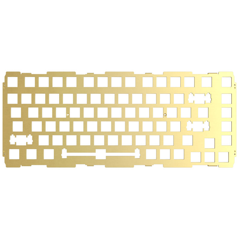 Glorious GMMK Pro 75 % Switch Plate - Messing, ANSI
