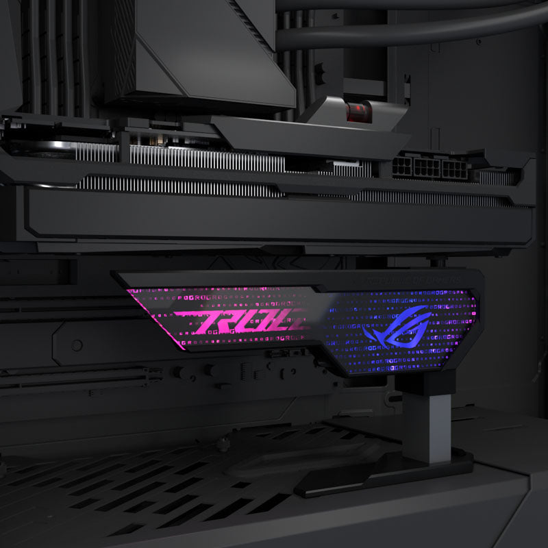 ASUS ROG Herculx Grafikkartenhalter - schwarz