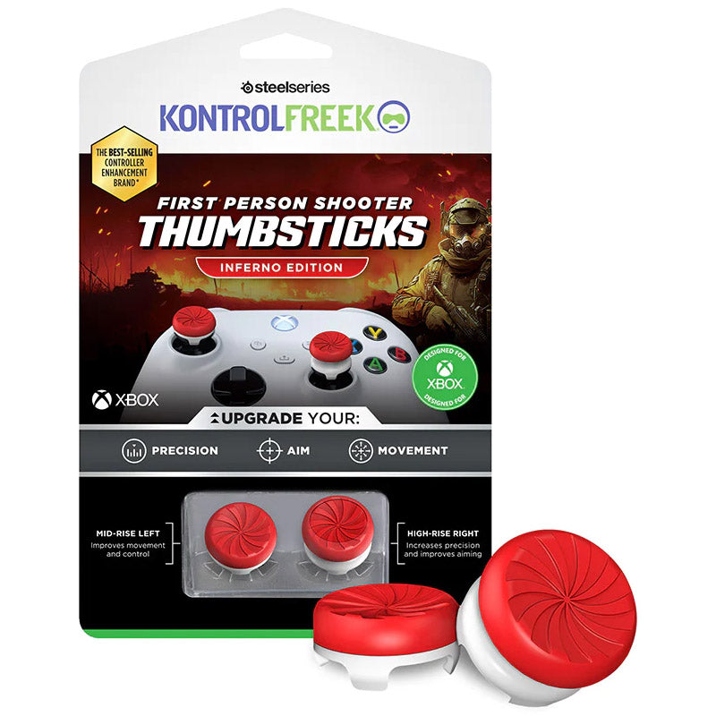 SteelSeries KontrolFreek Inferno FPS, Thumbstick, XBX - rot