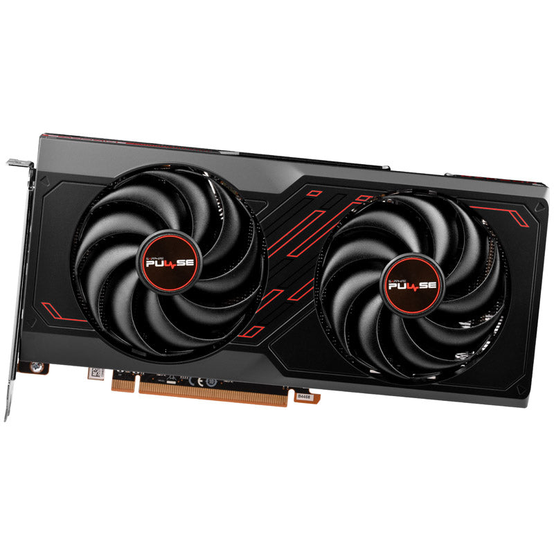 Sapphire Radeon RX 7600 PULSE 8GB GDDR6 Black / Red