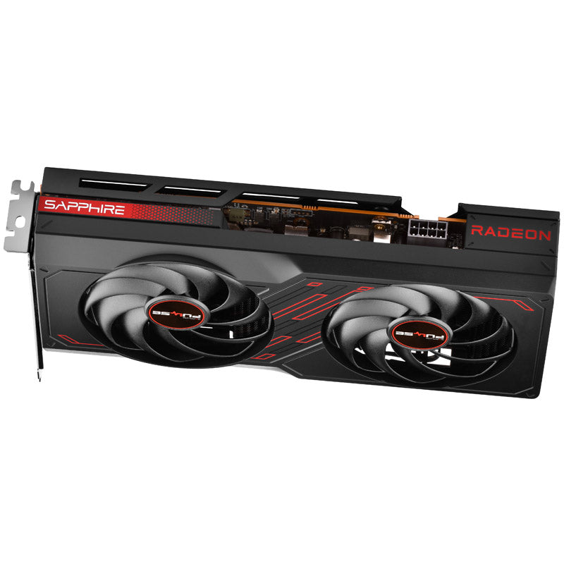 Sapphire Radeon RX 7600 PULSE 8GB GDDR6 Black / Red