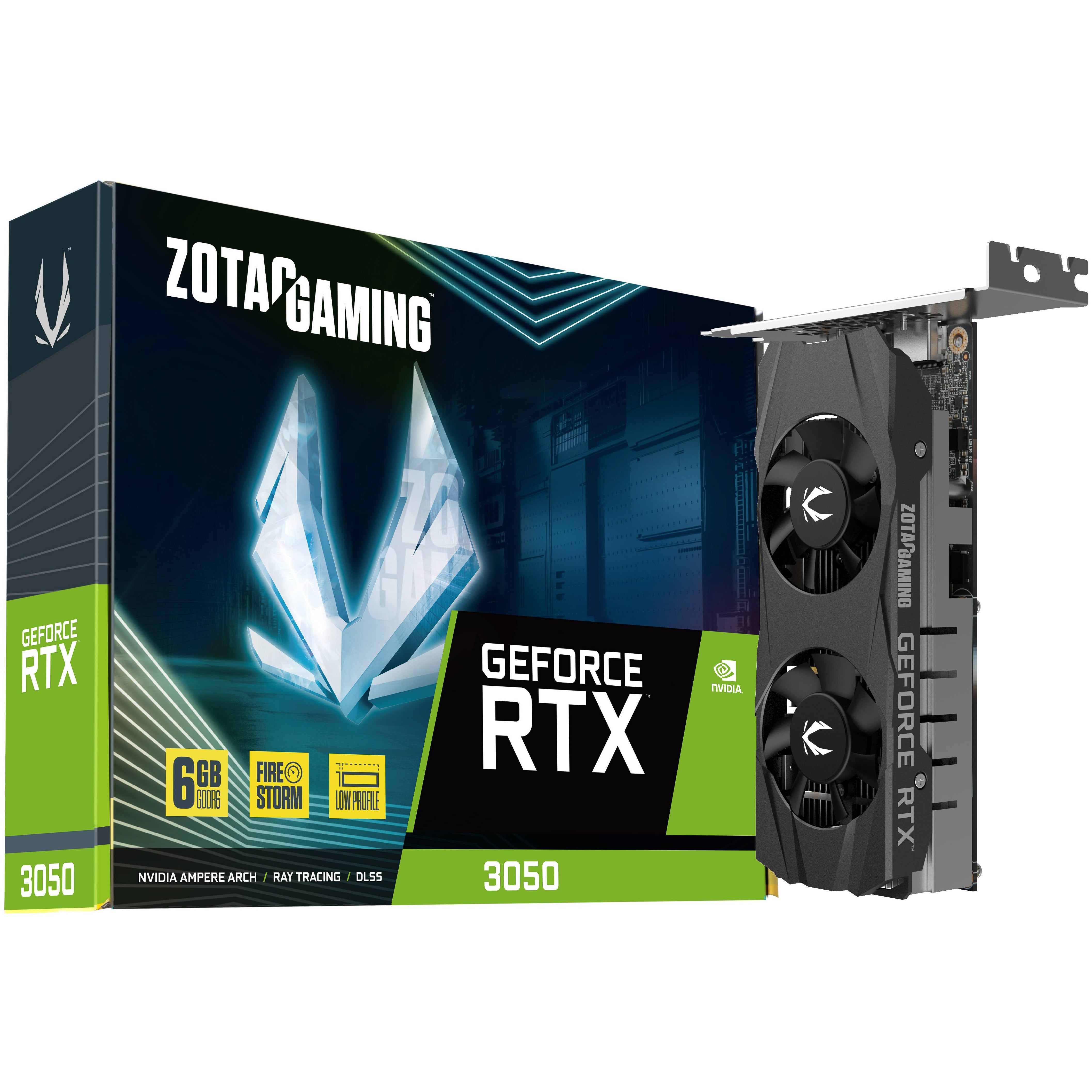 ZOTAC Gaming GeForce RTX 3050 Low Profile Edition, 6144 MB GDDR6