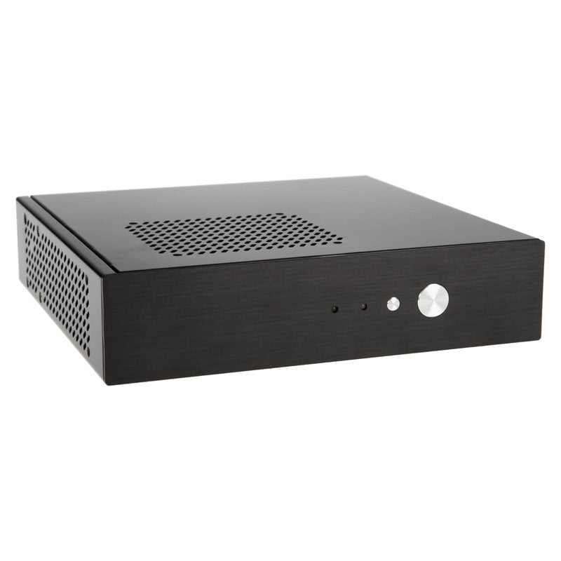 Akasa Cypher Thin-Mini-ITX Gehäuse inkl. 120W Netzteil, OEM - schwarz