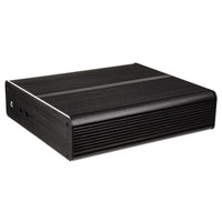 Akasa Euler M Fanless Mini-ITX Gehäuse, 80W Netzteil, OEM - schwarz