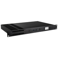 Akasa Galileo TU1 Thin-Mini-ITX 1U Gehäuse, OEM - schwarz