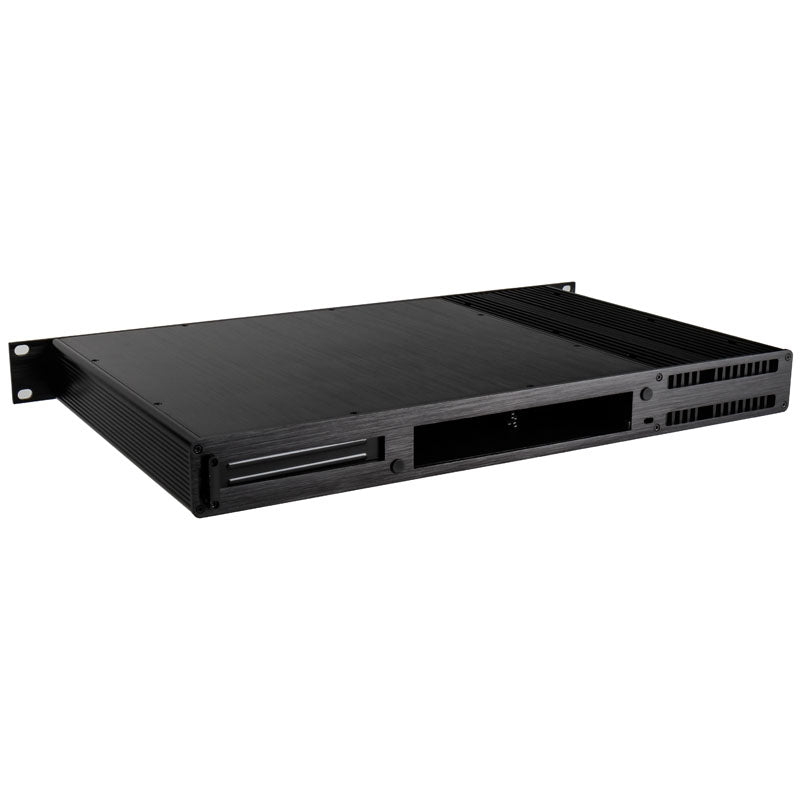 Akasa Galileo TU1 Thin-Mini-ITX 1U Gehäuse, OEM - schwarz