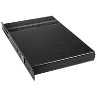 Akasa Galileo TU1 Thin-Mini-ITX 1U Gehäuse, OEM - schwarz