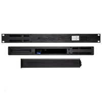 Akasa Galileo TU1 Thin-Mini-ITX 1U Gehäuse, OEM - schwarz