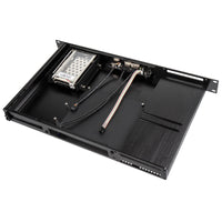 Akasa Galileo TU1 Thin-Mini-ITX 1U Gehäuse, OEM - schwarz
