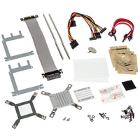 Akasa Galileo TU1 Thin-Mini-ITX 1U Gehäuse, OEM - schwarz