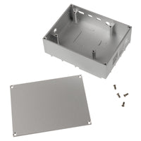 Akasa Aluminium Gehäuse für Raspberry Pi 4B mit Thermal-Kit - silber