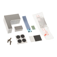 Akasa Aluminium Gehäuse für Raspberry Pi 4B mit Thermal-Kit - silber