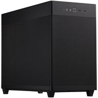 Asus Prime AP201 Micro ATX Mini Tower Black with Mesh Side Panel and USB 3.2 Gen 2 Type-C and USB 3.2 Gen 1 Type-A