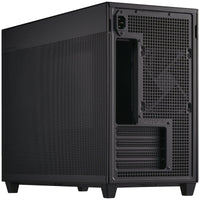 Asus Prime AP201 Micro ATX Mini Tower Black with Mesh Side Panel and USB 3.2 Gen 2 Type-C and USB 3.2 Gen 1 Type-A