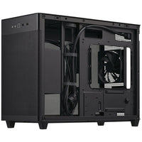 Asus Prime AP201 Micro ATX Mini Tower Black with Mesh Side Panel and USB 3.2 Gen 2 Type-C and USB 3.2 Gen 1 Type-A