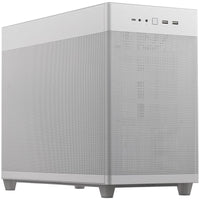 Asus Prime AP201 Micro ATX Mini Tour Blanc Panneau Latéral en Mesh