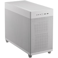 Asus Prime AP201 Micro ATX Mini Tour Blanc Panneau Latéral en Mesh