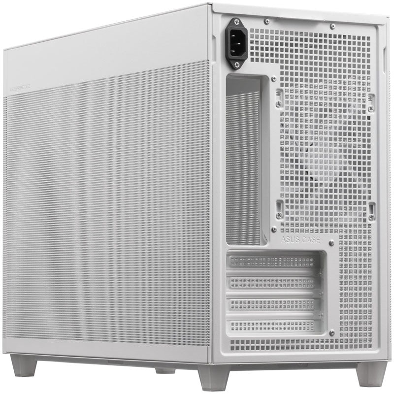 Asus Prime AP201 Micro ATX Mini Tour Blanc Panneau Latéral en Mesh