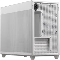 Asus Prime AP201 Micro ATX Mini Tour Blanc Panneau Latéral en Mesh