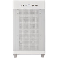 Asus Prime AP201 Micro ATX Mini Tour Blanc Panneau Latéral en Mesh