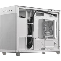 Asus Prime AP201 Micro ATX Mini Tour Blanc Panneau Latéral en Mesh