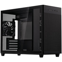 ASUS Prime AP201 Micro-ATX Gehäuse, Tempered Glass - schwarz