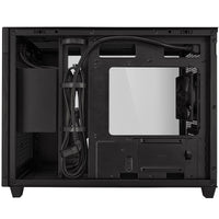 ASUS Prime AP201 Micro-ATX Gehäuse, Tempered Glass - schwarz