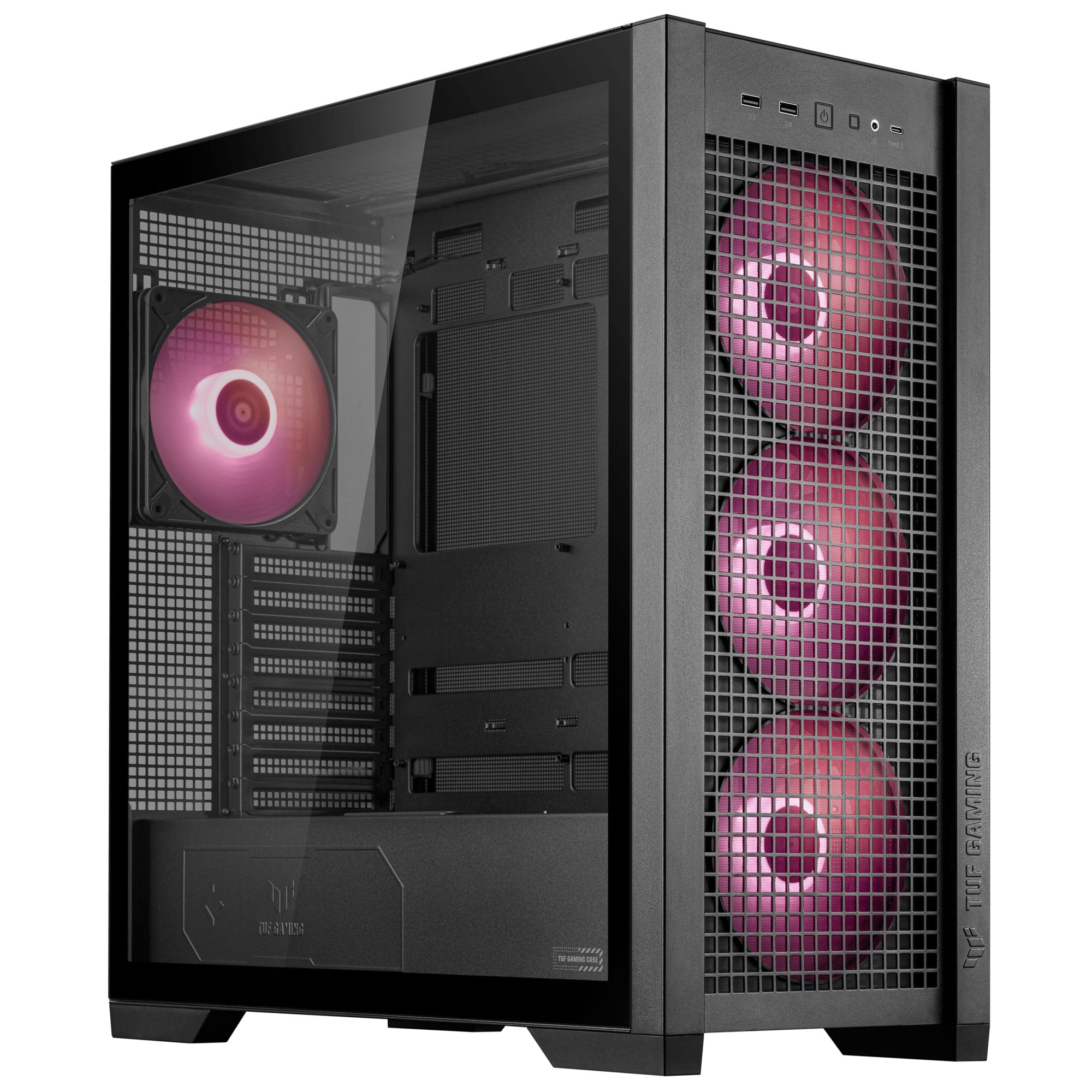 ASUS TUF Gaming GT302 TG ARGB Midi-Tower - schwarz