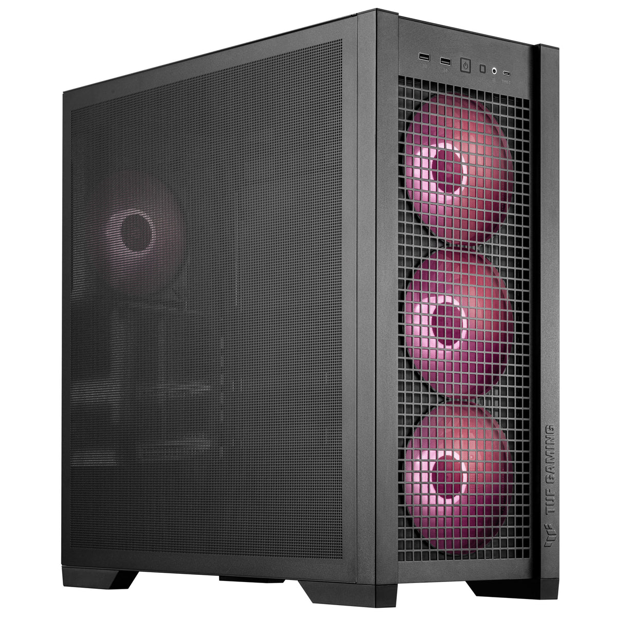 Asus TUF Gaming GT302 ATX Mid Tower Noir ARGB Verre Trempé