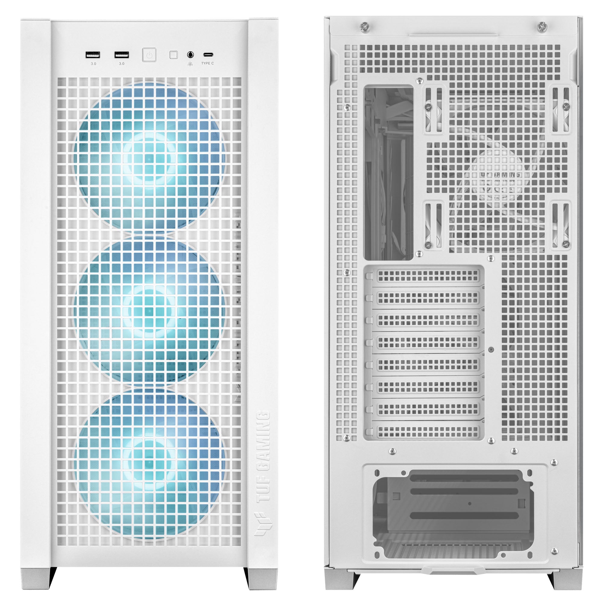 ASUS TUF Gaming GT302 TG ARGB Gehäuse - weiß