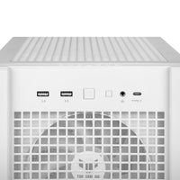 Asus TUF Gaming GT302 ARGB ATX Mid Tower White Tempered Glass Side Panel, ARGB
