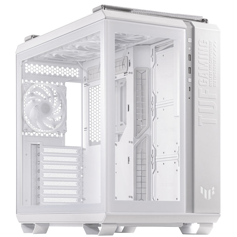 ASUS TUF Gaming GT502 Plus TG Midi-Tower - weiß