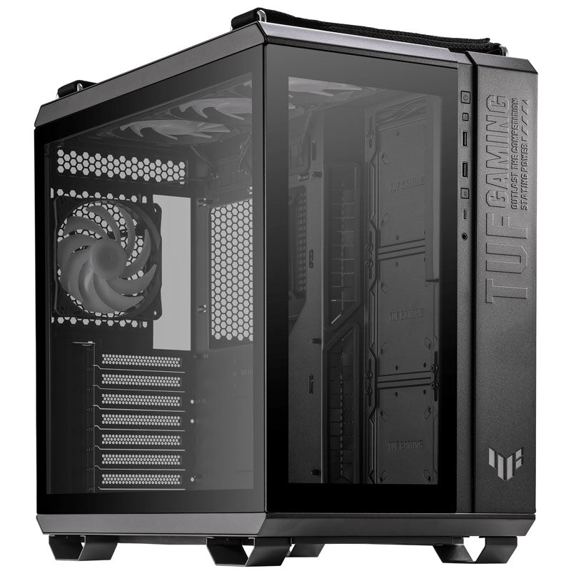 Asus TUF Gaming GT502 Plus ATX Mid Tower Black Tempered Glass Side Panel