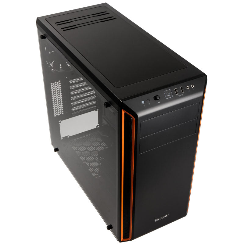 be quiet! Pure Base 600 Midi-Tower - orange Window