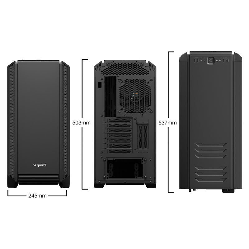 be quiet! Silent Base 601 Midi-Tower - schwarz