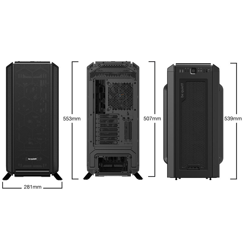 be quiet! Silent Base 802 Midi-Tower - schwarz