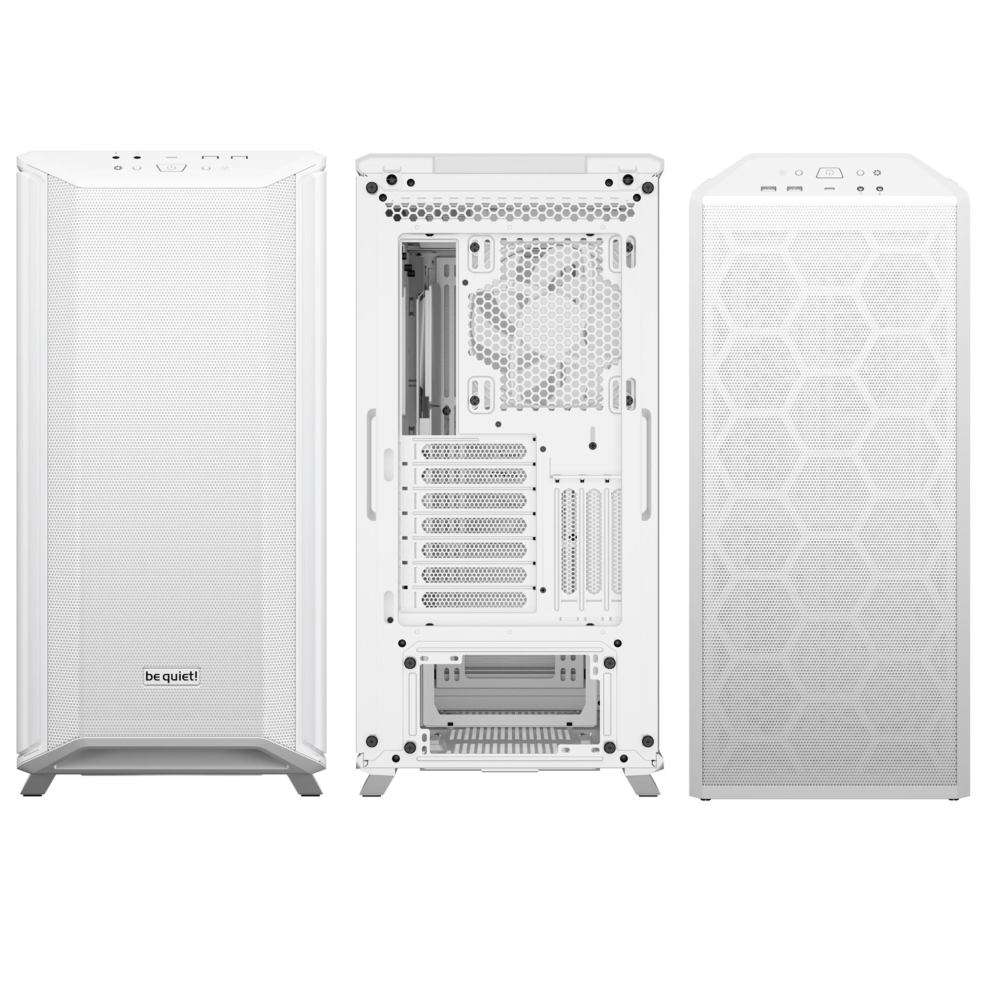 be quiet! Dark Base 701 Midi-Tower, Tempered Glass -  weiß