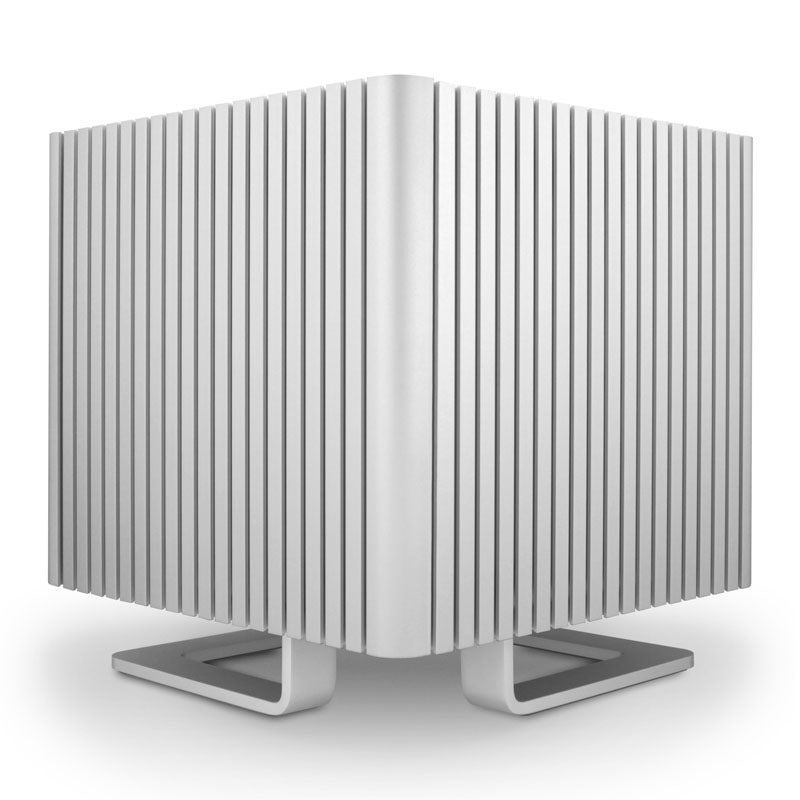 Streacom DB4 Fanless Cube-Gehäuse + ZeroFlex 240 Netzteil - silber