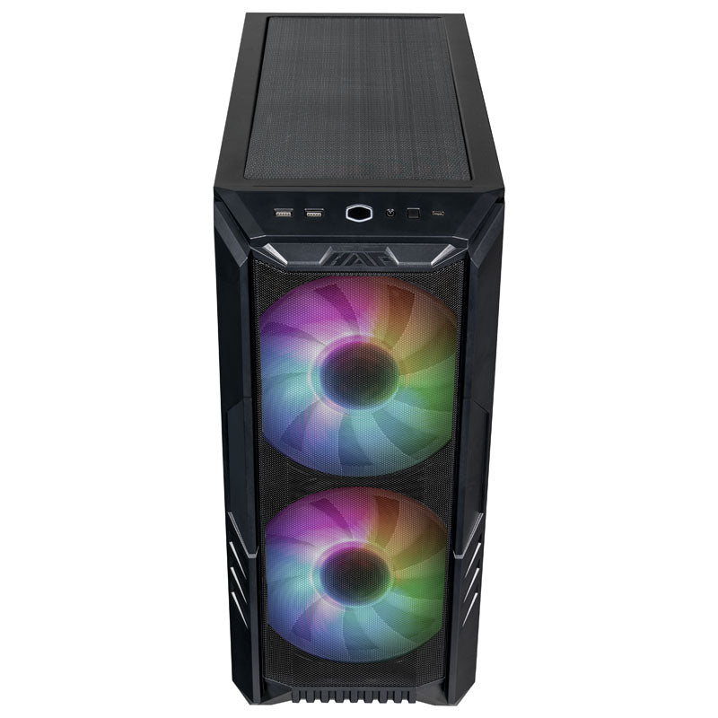 Cooler Master HAF 500, Midi-Tower, ARGB, Tempered Glass - schwarz
