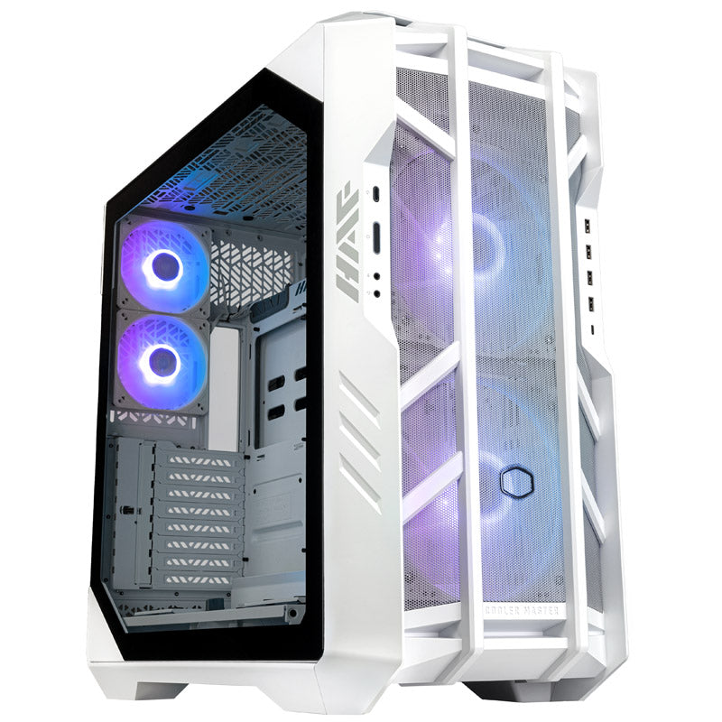 Cooler Master HAF 700 Big-Tower, Tempered Glass - weiß
