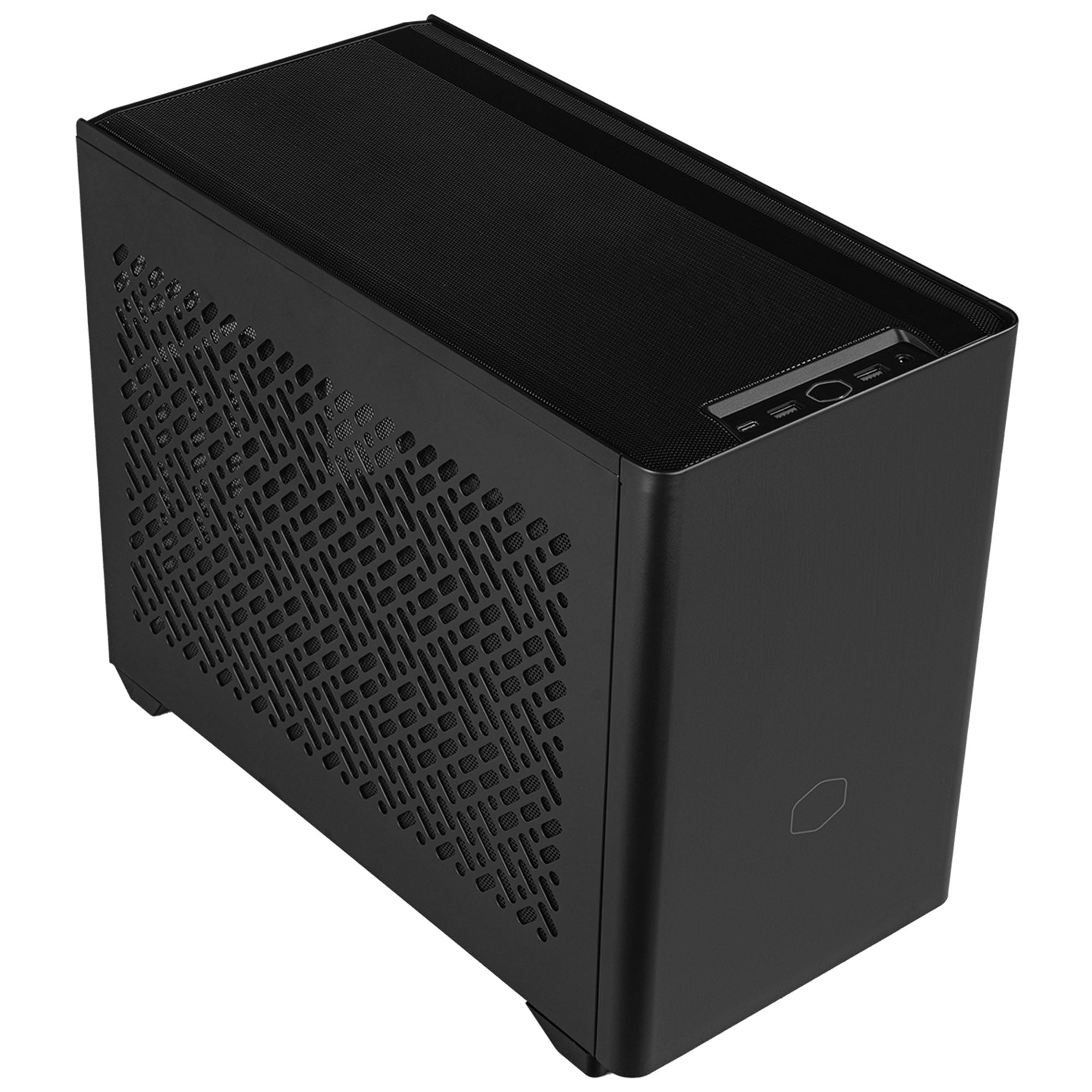 Cooler Master MasterBox NR200P V2 Mini-ITX Gehäuse, Tempered Glass - schwarz