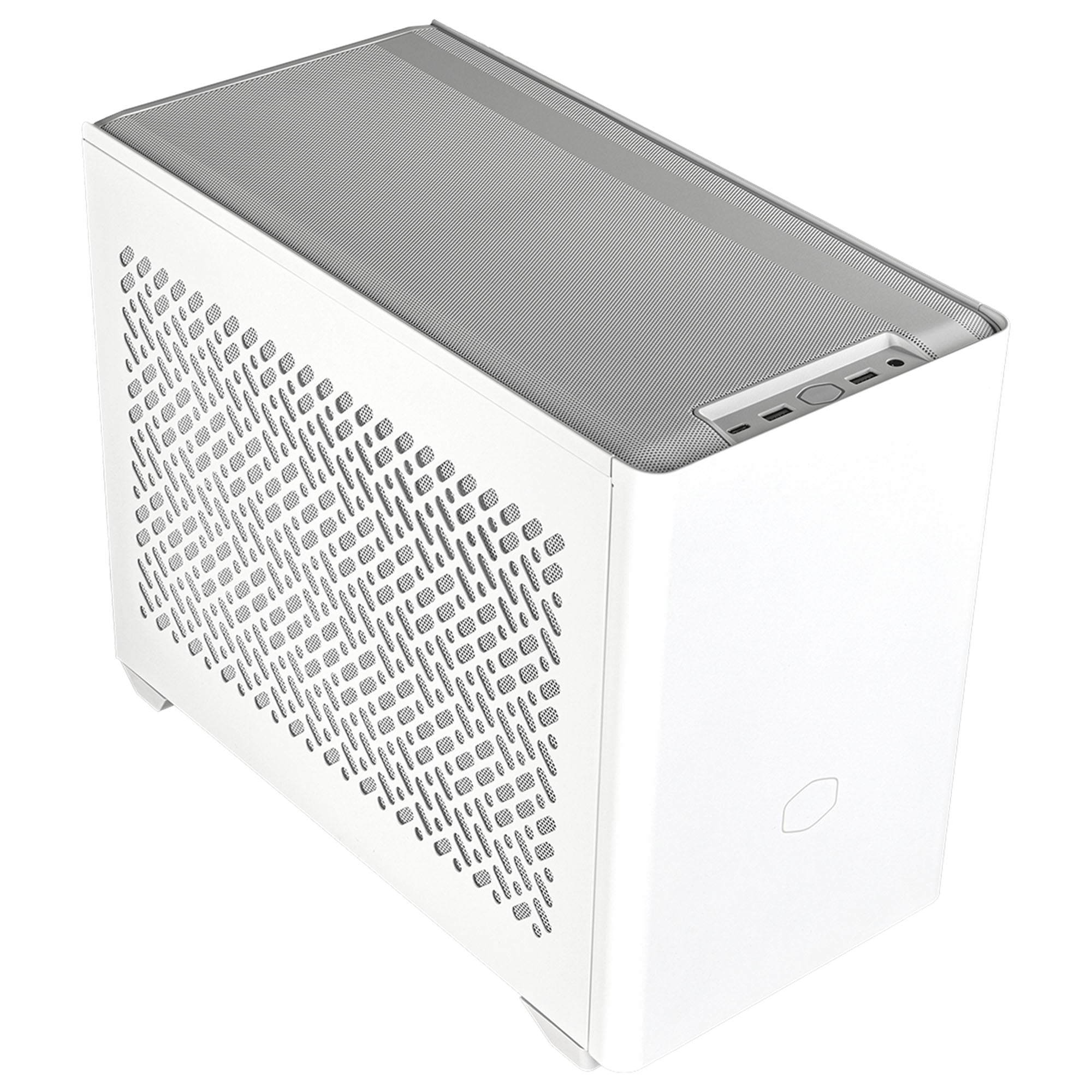 Cooler Master MasterBox NR200P V2 Mini-ITX Gehäuse, Tempered Glass - weiß